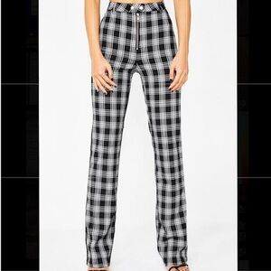 I AM GIA Plaid Pants